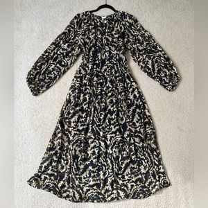 H&M Long Flowy Chiffon Maxi Dress